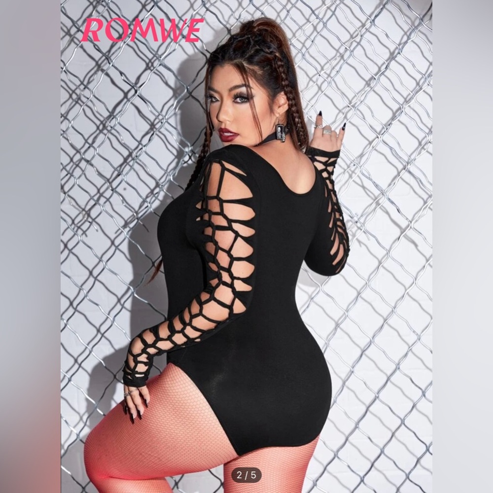 Punk/Techno baddie bodysuit